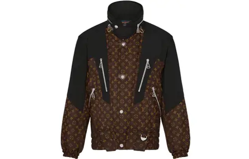 LOUIS VUITTON Jacket Women's Brown Red