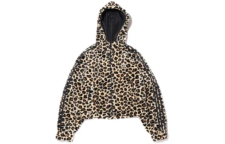 Adidas Originals ATMOS X ADIDAS ORIGINALS Jacket Women's Leopard Print