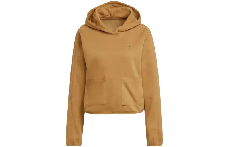 Adidas Originals Sweatshirts Women's Gold Hooded Moderate Other