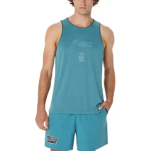 Asics Basketball Jersey Men's Atlantis Blue
