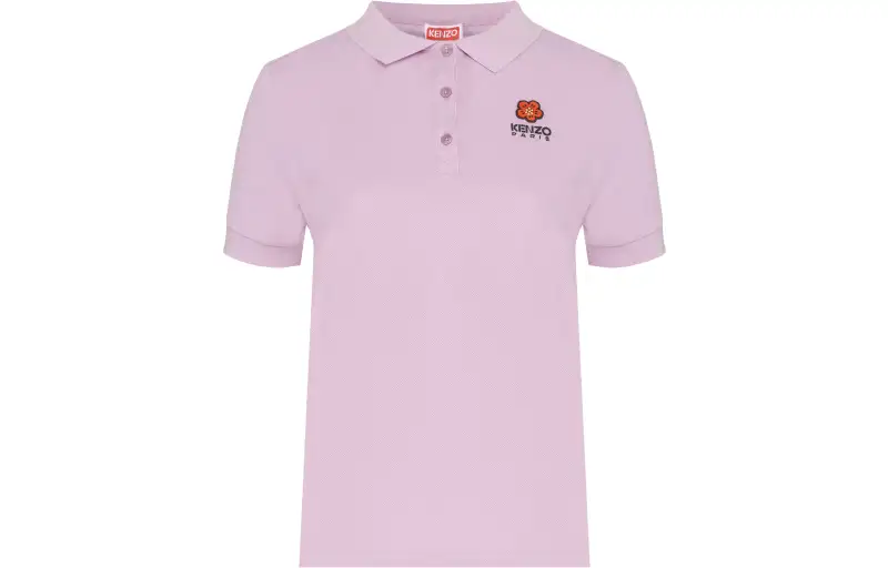 KENZO Boke Flower Embroidered Polo Shirt