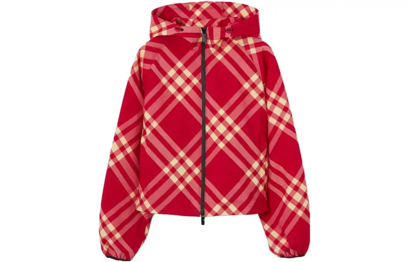 Burberry Jackets & Coats Women's Red
