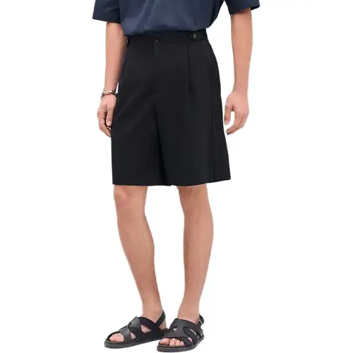 HERMES Casual Shorts Men's Black