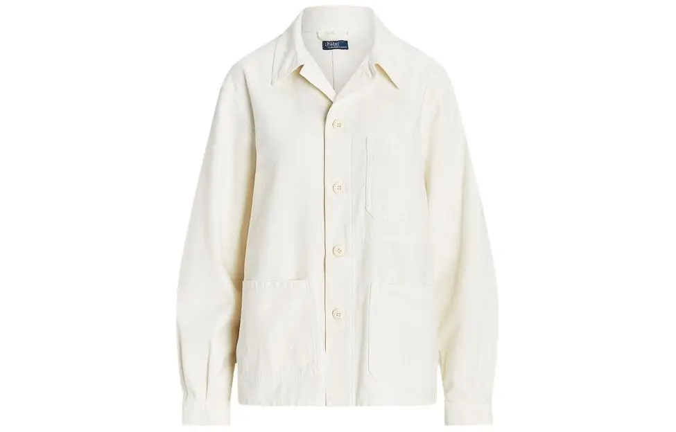 Polo Ralph Lauren SS24 Jackets & Coats Loose Fit Women's White