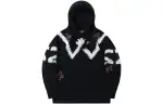 Li Ning Knitwear Women's Black Hooded Moderate Other