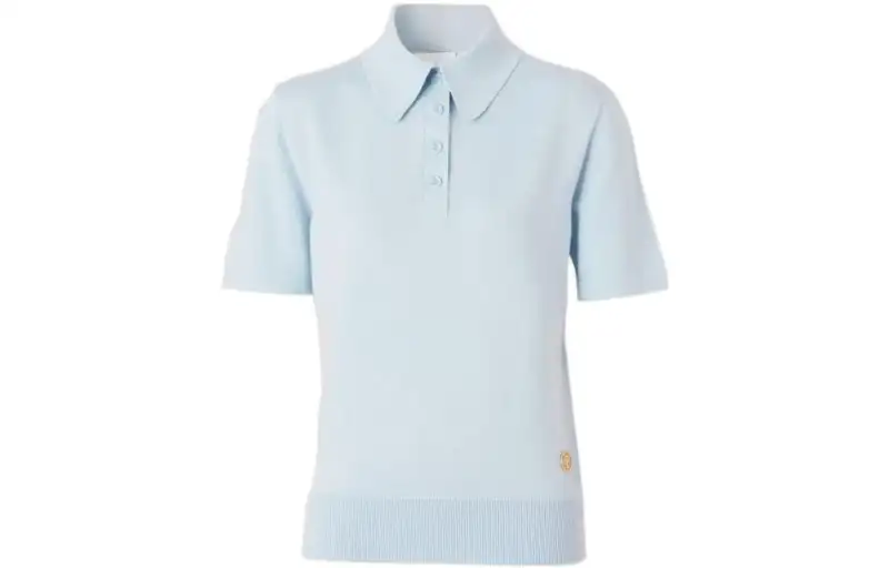 Burberry FW22 Polo Shirt Women's Blue
