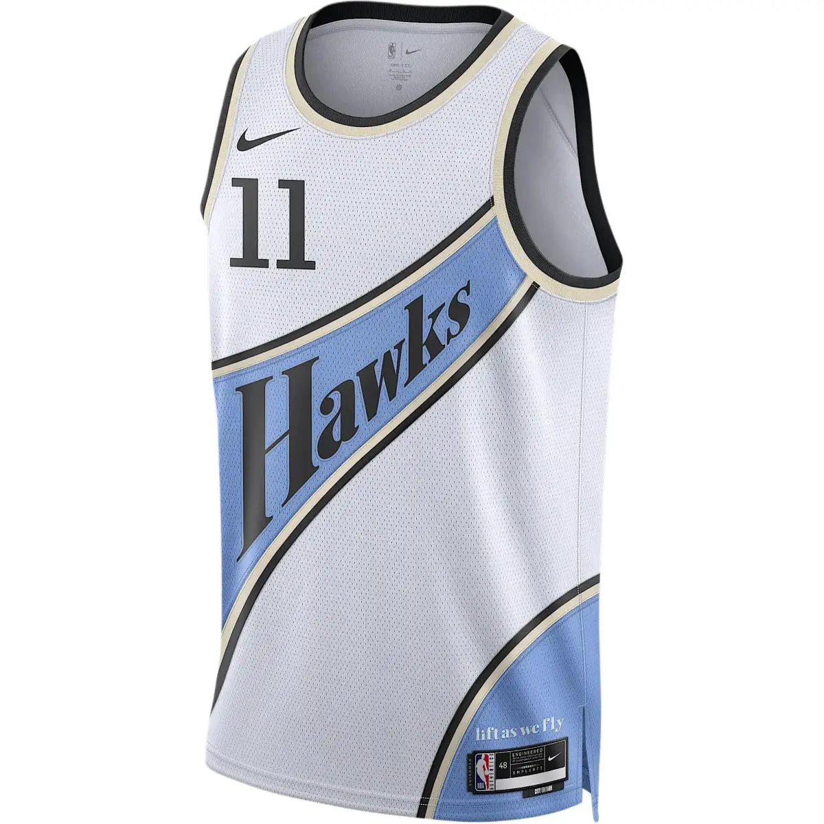 Nike Dri Fit FW24 Trae Young Basketball Jersey Men's White