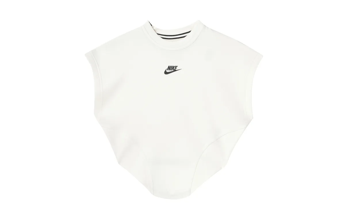 Nike Sportswear Tech Fleece Women'ss Sleeveless T-shirt 'Ivory/black'