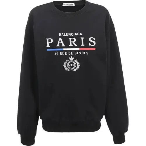 Balenciaga Sweatshirt Women's Black