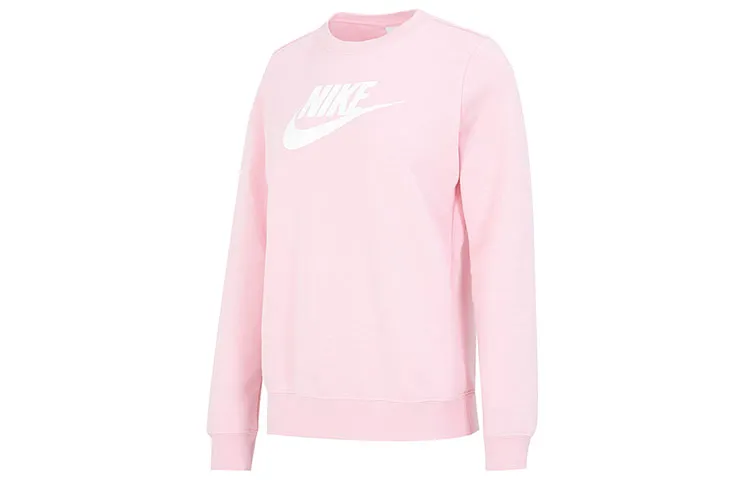 Nike Sweatshirts Women's Pink Crew Neck Moderate