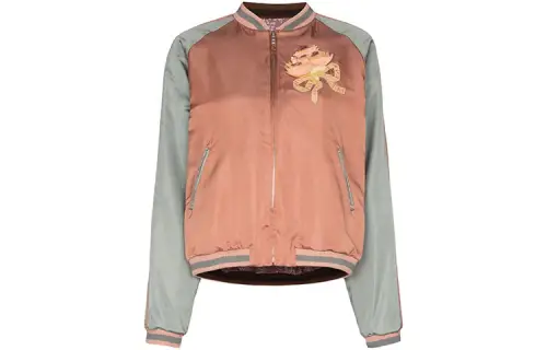 【Previous Season】sequin cat face bomber jacket