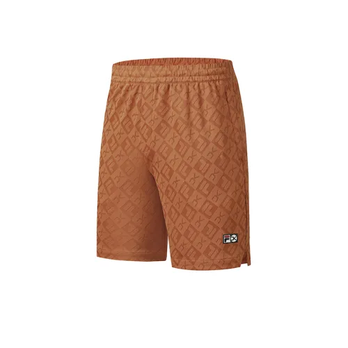 FILA Athletics Casual Shorts Men's Pineapple Brown