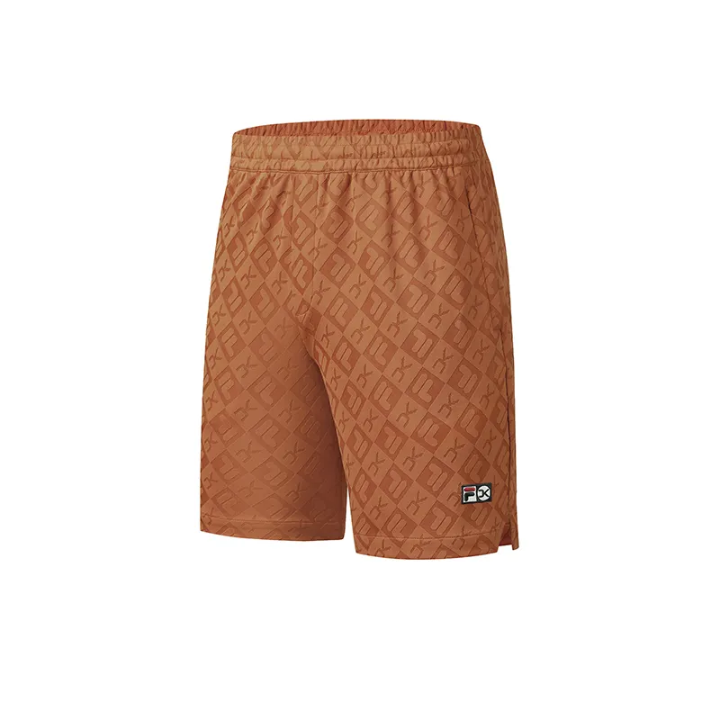 FILA Athletics Casual Shorts Men's Pineapple Brown