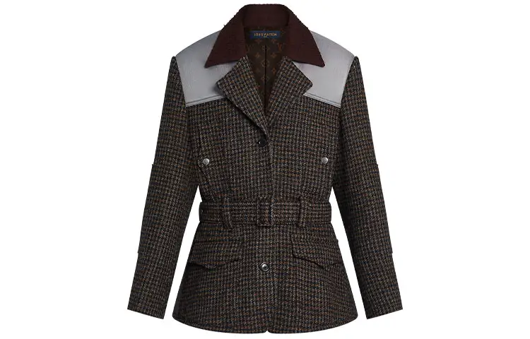 LOUIS VUITTON Jacket Women's Gray
