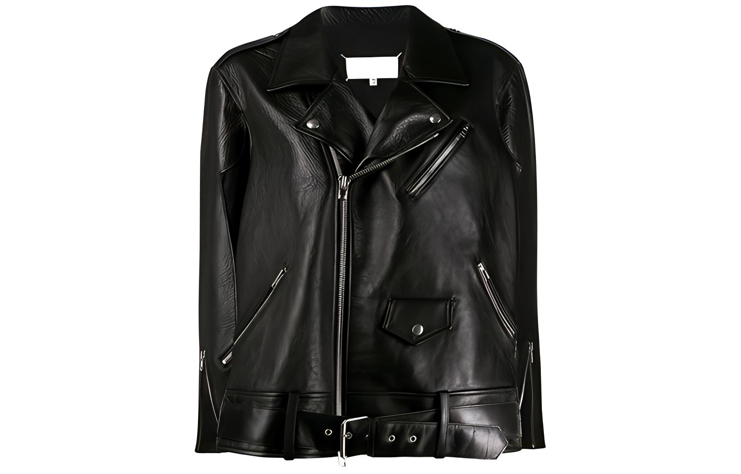 Maison Margiela Jackets Women's Black Lapel Moderate Other