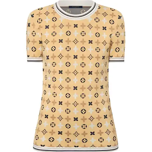 LOUIS VUITTON SS24 Knitwear Women's Yellow