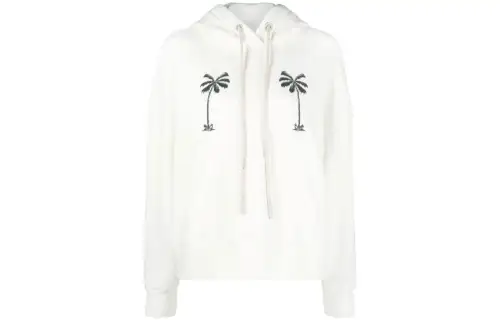 Palm Angels graphic-print cotton hoodie