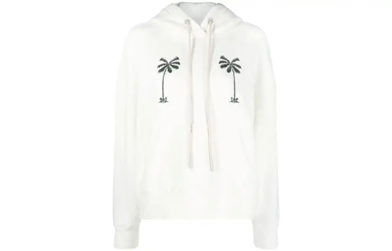 Palm Angels graphic-print cotton hoodie
