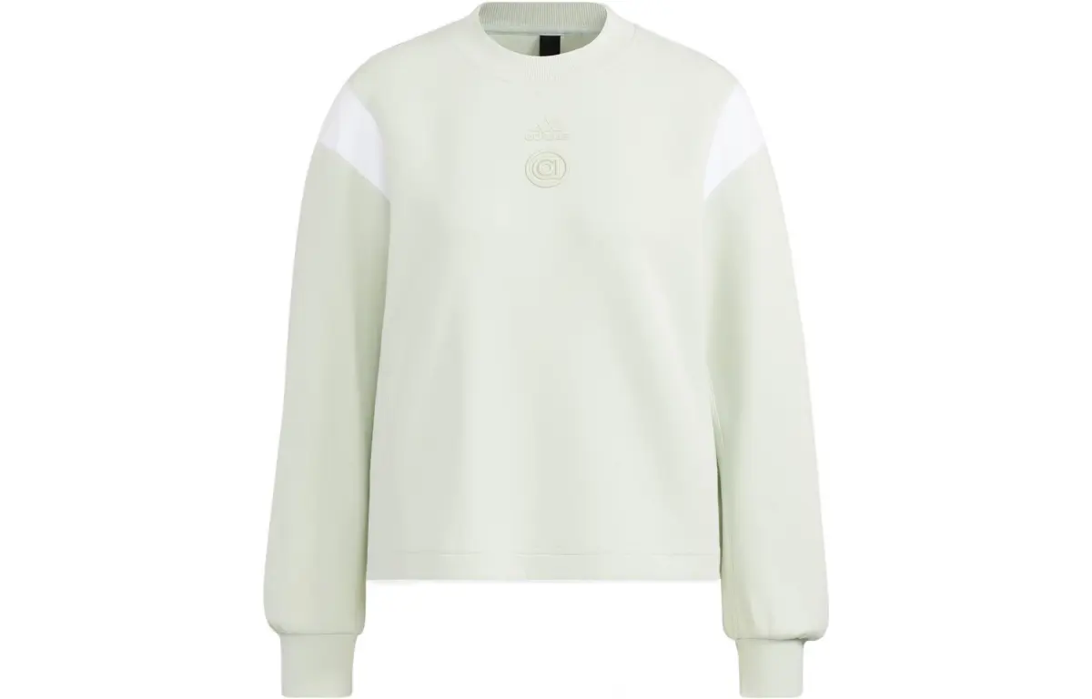Adidas Sweatshirts Women's Green Crew Neck Moderate Other