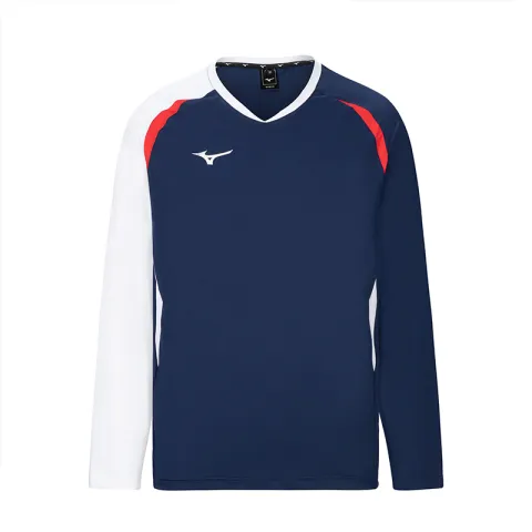 Mizuno Badminton Jersey Unisex Blue Red White
