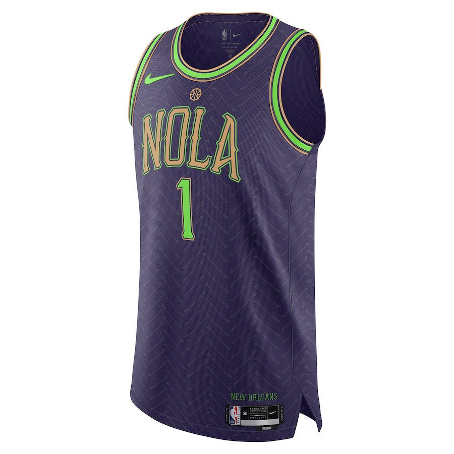 Nike Basketball Jersey Unisex Purple