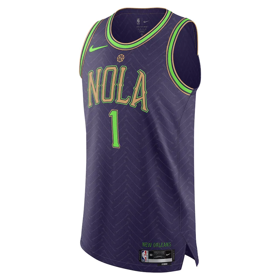 Nike Basketball Jersey Unisex Purple