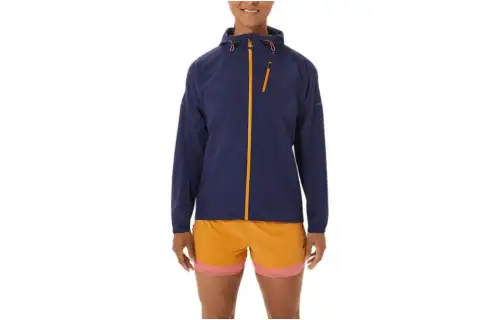 ASICS Jackets Women's Indigo Hooded Moderate Other
