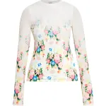 Loewe Floral-Printed Long Sleeved Top