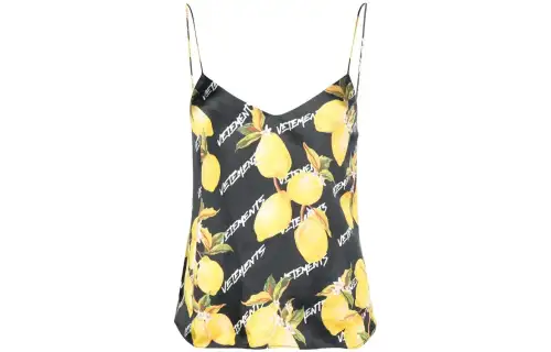Vetements Camisoles Women's Multicolor Straight Fit