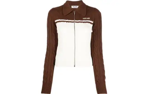 MIU MIU FW22 Knitwear Women's Brown
