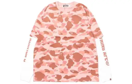 A BATHING APE T Shirts Women's Crew Neck Moderate Straight Fit