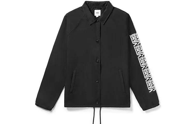 Vans Jackets Women's Black Lapel Moderate