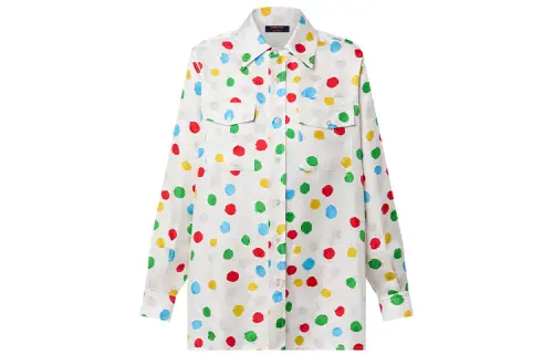 LOUIS VUITTON x Yayoi Kusama Shirt Women's White