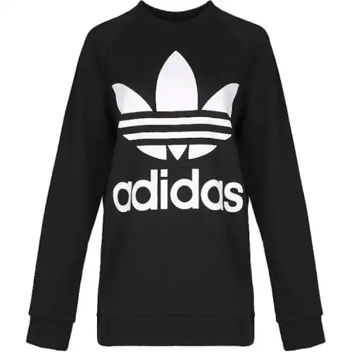 Adidas Originals OVERSIZED SWEAT Sweatshirt Women's Black