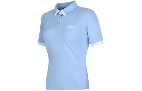 Skechers Polo Shirt Women's Moon White Blue