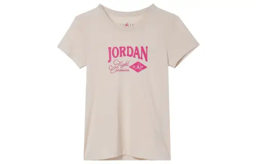 Jordan Regular T Shirt Women's Legendary Light Brown/Vibrant Pink