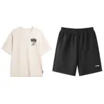 Li Ning Casual Sportswear Men's Crew Neck Moderate