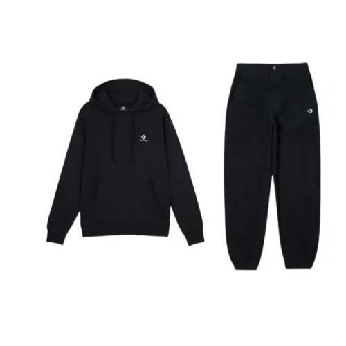 Converse Sweatshirt Set Unisex Black
