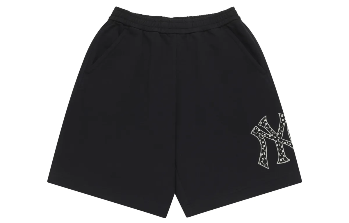 MLB MONOGRAM SS25 Casual Shorts Unisex Black