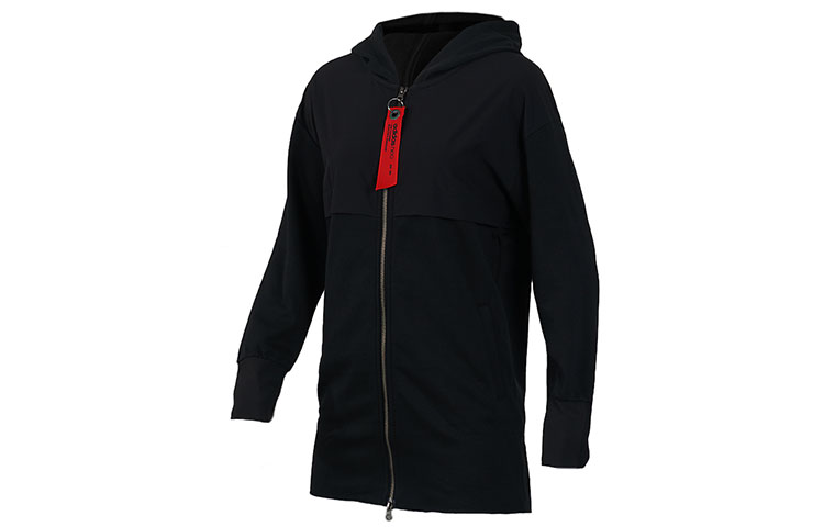 Женская куртка adidas neo W Ut Zip Hdy (черная)