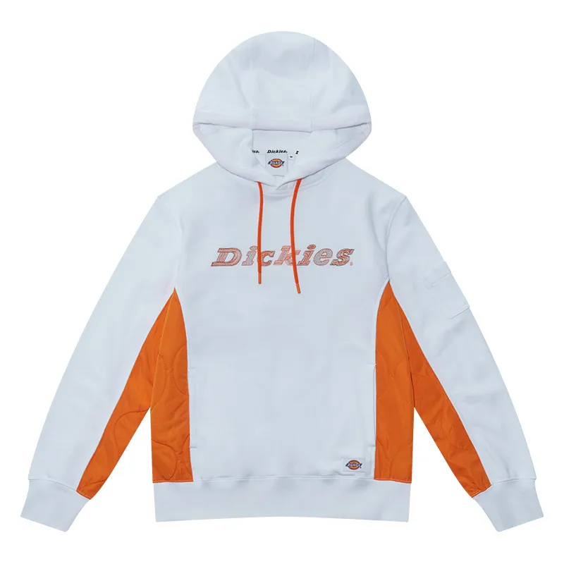 Dickies Sweatshirts Women's White Hooded Moderate Regular