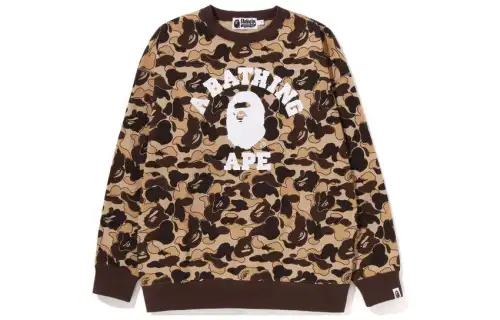 A BATHING APE SS23 COOKIE CAMO Sweatshirt Women's