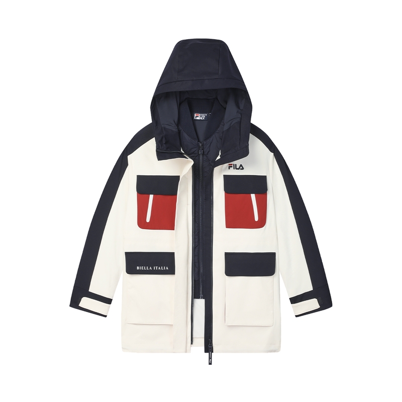 Женская куртка Fila Jacket (молочно-белая)