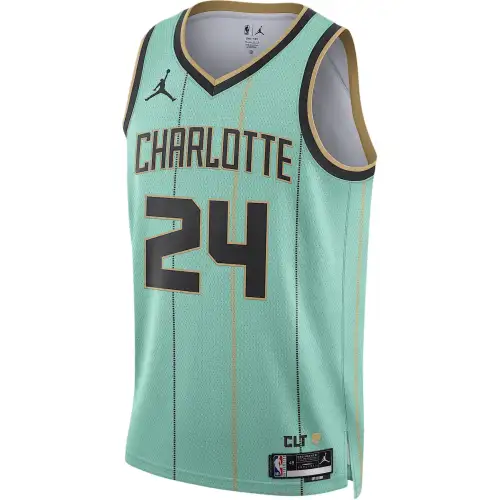 Jordan Brandon Miller Charlotte Hornets 2024/25 City Edition Men's Jordan Dri FIT Nba Swingman Jersey