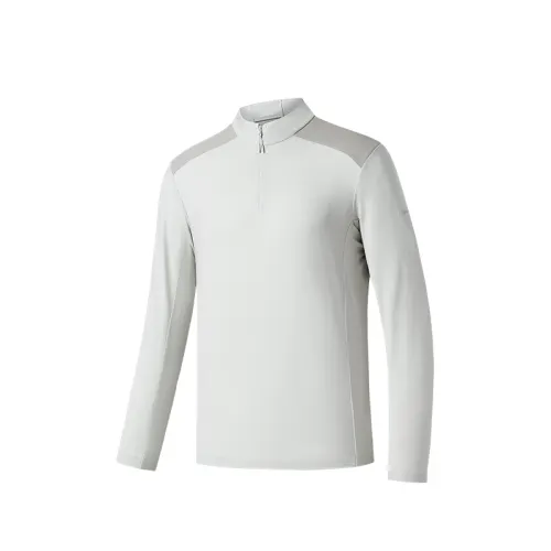 Anta Knitwear Men's Stone Gray Green