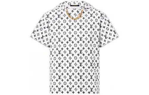 LOUIS VUITTON 3D Monogram Hooded T-Shirt
