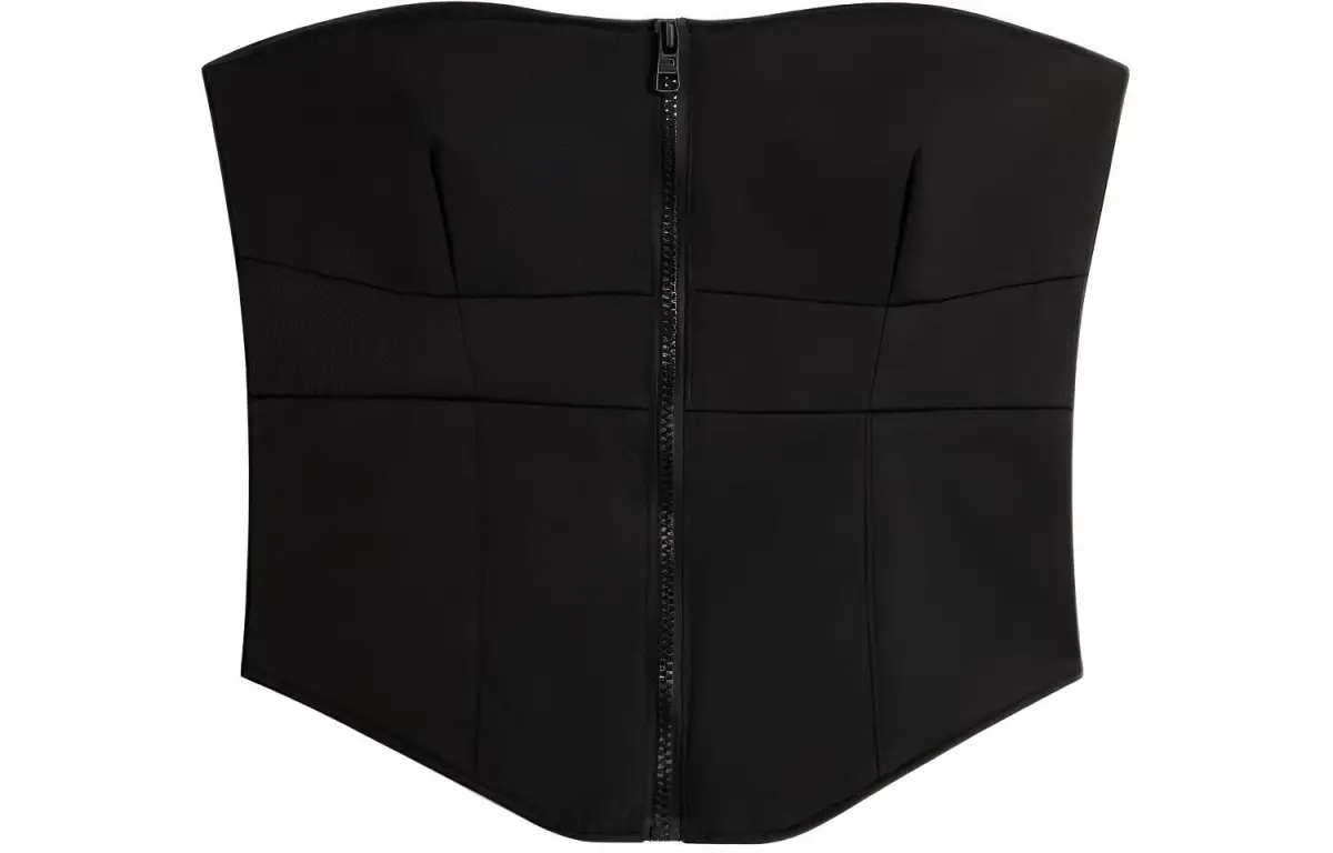 CALVIN KLEIN Strapless Top Women's Space Black