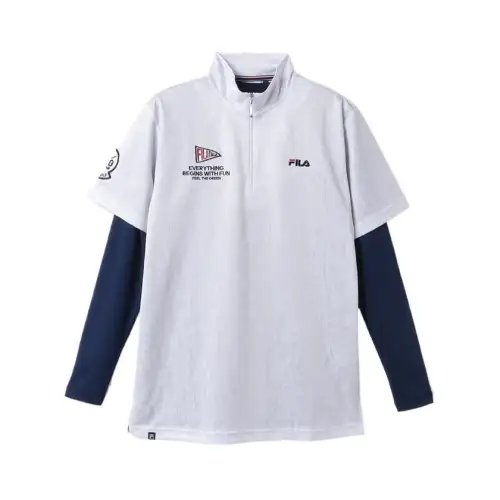 FILA Golf Series Golf Clothing Men's White