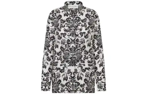DIOR Shirts Women's Multicolor Stand Collar Moderate Other