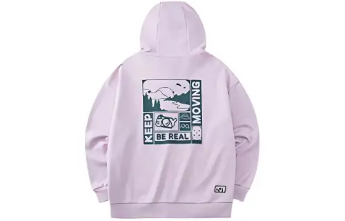 Anta Lifestyle Collection Sports Lifestyle Collection Sweatshirt Women's Pink Dark Purple